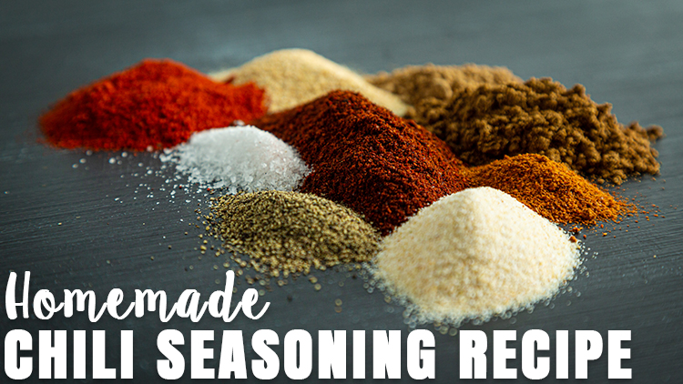 Homemade Chili Seasoning Recipe Step by Step Video Chili Recipe