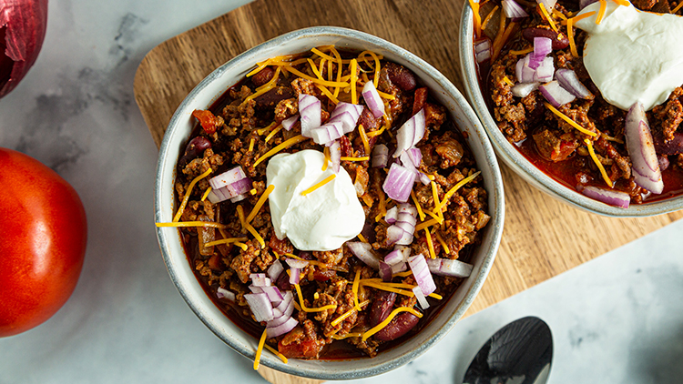 Classic homemade chili recipe