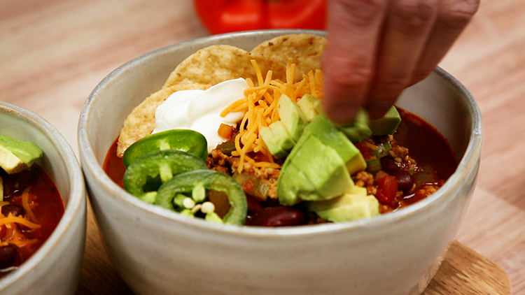 Healthy turkey chili recipe