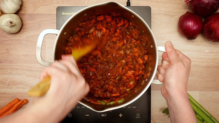 How to cook vegetarian chili