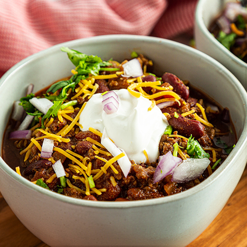 homemade chili recipe