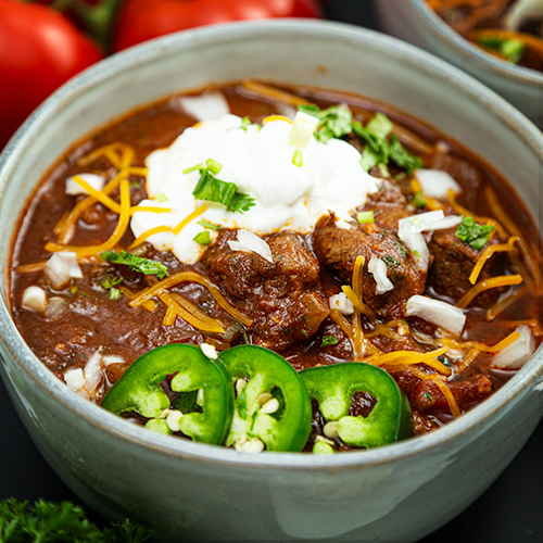 Texas chili recipe