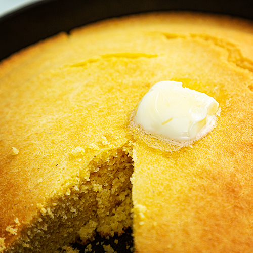 Cast Iron Skillet Cornbread - Cooking For My Soul